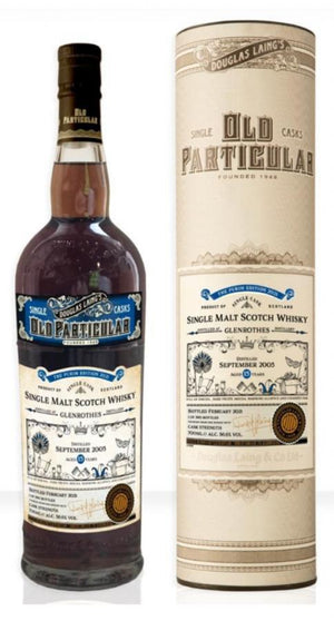 Glenrothes 2005 DL Old Particular – The Purim Edition 2021 15 Year Old 2021 Release Single Malt Scotch Whisky | 700ML