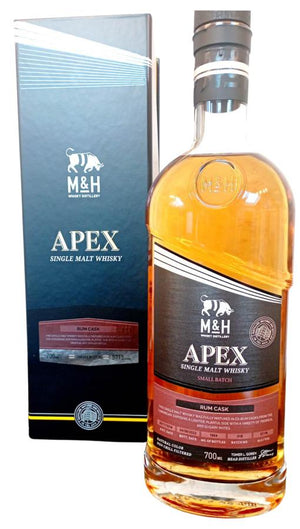 M&H 2018 – APEX Rum Cask 2022 Release (Batch 018) Single Malt Whisky | 700ML