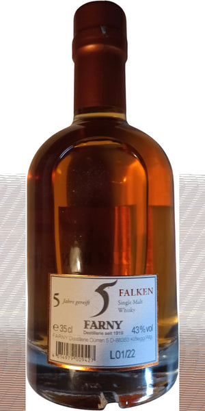 Falken 5 Year Old 2022 Release (Cask #L01/22) Single Malt Whisky | 350ML