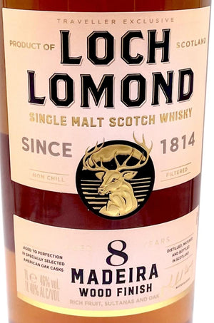 Loch Lomond 08 Madeira wood finish 8 Year Old 2022 Release Single Malt Scotch Whisky | 1L