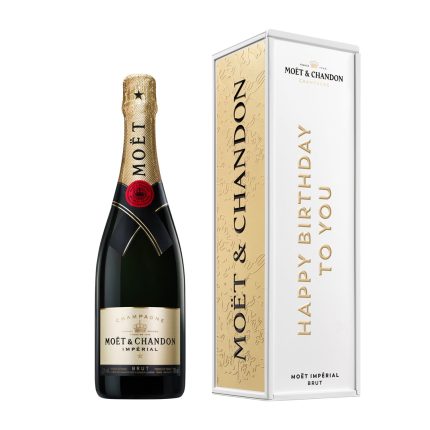 Moët & Chandon Imperial Milestones “Happy Birthday To You” Brut Champagne Gift Box