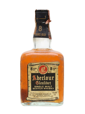 Aberlour-Glenlivet 8 Year Old Bot.1980s Speyside Single Malt Scotch Whisky