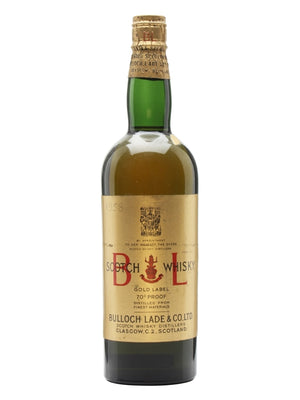 Bulloch Lade’s Gold Label Bot.1950s Spring Cap Blended Scotch Whisky