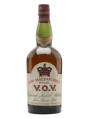 Dan Macfarlane’s Royal V.O.V 10 Year Old Bot.1940s Blended Scotch Whisky
