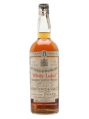 Dewar’s White Label 8 Year Old Bot.1940s Blended Scotch Whisky