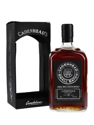 Caperdonich 1977 35 Year Old Sherry Cask Cadenhead’s Speyside Single Malt Scotch Whisky | 700ML