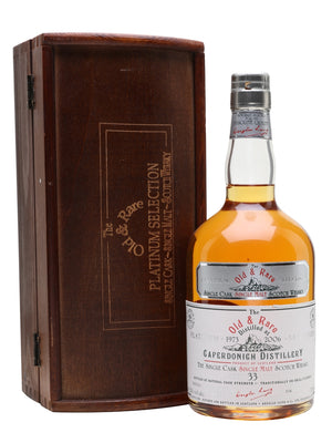 Caperdonich 1973 33 Year Old Old & Rare PlatinumSpeyside Single Malt Scotch Whisky | 700ML