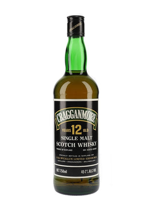 Cragganmore 12 Year Old Bot.1980s Speyside Single Malt Scotch Whisky