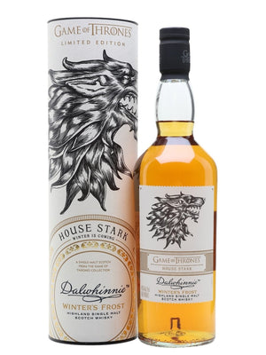Dalwhinnie Winter’s Frost Game of Thrones House Stark Speyside Single Malt Scotch Whisky | 700ML