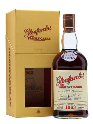 Glenfarclas 1963 Family Casks X Sherry Hogshead #176 Speyside Single Malt Scotch Whisky | 700ML