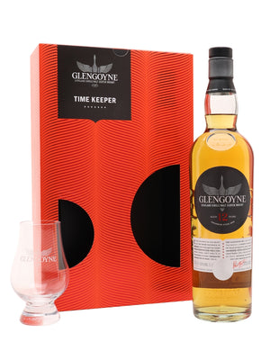 Glengoyne 12 Year Old Time Keeper Gift Set Highland Single Malt Scotch Whisky | 700ML