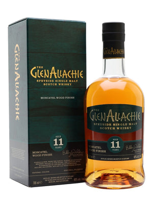 Glenallachie 11 Year Old Moscatel Finish Speyside Single Malt Scotch Whisky | 700ML