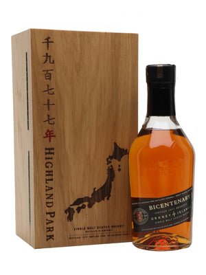 Highland Park 1977 21 Year Old Bicentenary Repatriation Island Single Malt Scotch Whisky | 700ML