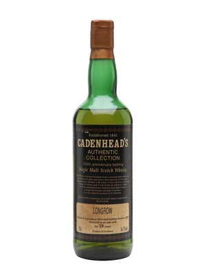 Longrow 1974 18 Year Old Cadenhead’s Campbeltown Single Malt Scotch Whisky | 700ML