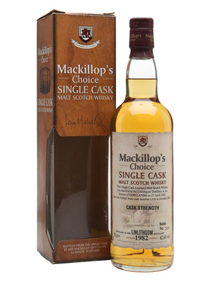 Linlithgow 1982 19 Year Old Mackillop’s Choice Lowland Single Malt Scotch Whisky | 700ML