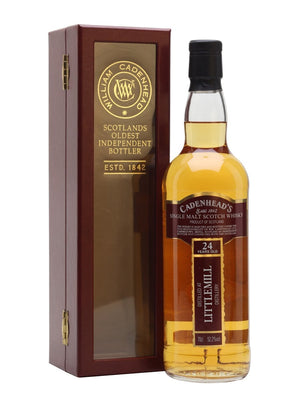 Littlemill 1992 24 Year Old Cadenhead’s Lowland Single Malt Scotch Whisky | 700ML