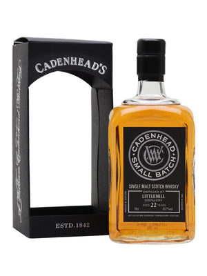 Littlemill 22 Year Old Cadenhead’s Lowland Single Malt Scotch Whisky | 700ML