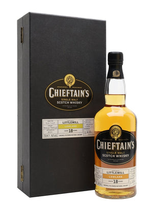 Littlemill 1984 18 Year Old Cask #90631 632 Chieftains Lowland Single Malt Scotch Whisky | 700ML