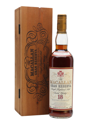 Macallan 1979 18 Year Old Bot.1997 Gran Reserva Speyside Single Malt Scotch Whisky | 700ML