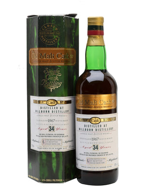 Millburn 1967 34 Year Old Sherry Cask Old Malt Cask Highland Single Malt Scotch Whisky | 700ML