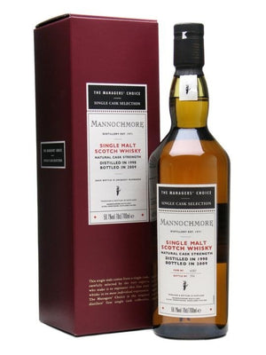 Mannochmore 1998 Managers’ Choice Sherry Cask Speyside Single Malt Scotch Whisky | 700ML