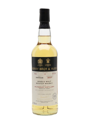 Miltonduff 2007 11 Year Old Berry Bros & Rudd Speyside Single Malt Scotch Whisky | 700ML