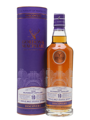 Miltonduff 10 Year Old Sherry Cask G&M Discovery Range Speyside Single Malt Scotch Whisky | 700ML