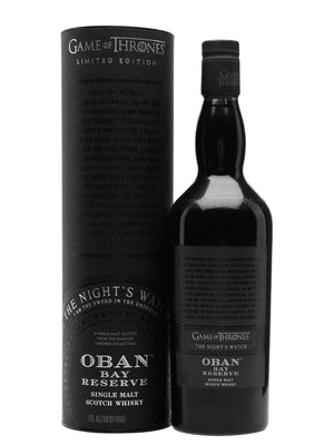 Oban Bay Reserve Game of Thrones Night’s Watch Highland Single Malt Scotch Whisky | 700ML