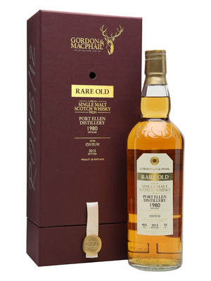 Port Ellen 1980 34Year Old Rare Old Gordon & MacPhail Islay Single Malt Scotch Whisky | 700ML