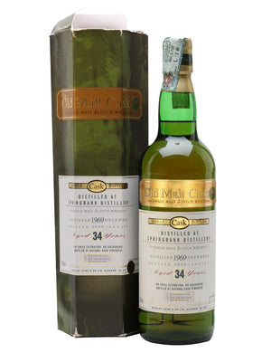 Springbank 1969 34 Year Old Old Malt Cask Campbeltown Single Malt Scotch Whisky | 700ML